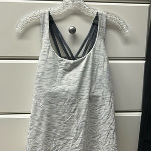 Lulu lemon size 12 sports bra and tank top.